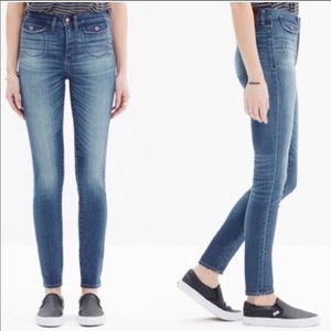 Madewell ‘high-riser crop’ w/ patch pocket // 30